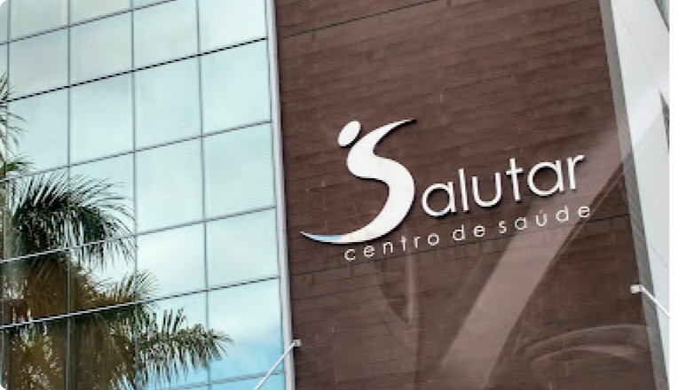 Fachada da Clínica Salutar em Brusque - SC